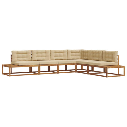 Set di divani da esterno Naturale e Beige | homemem39