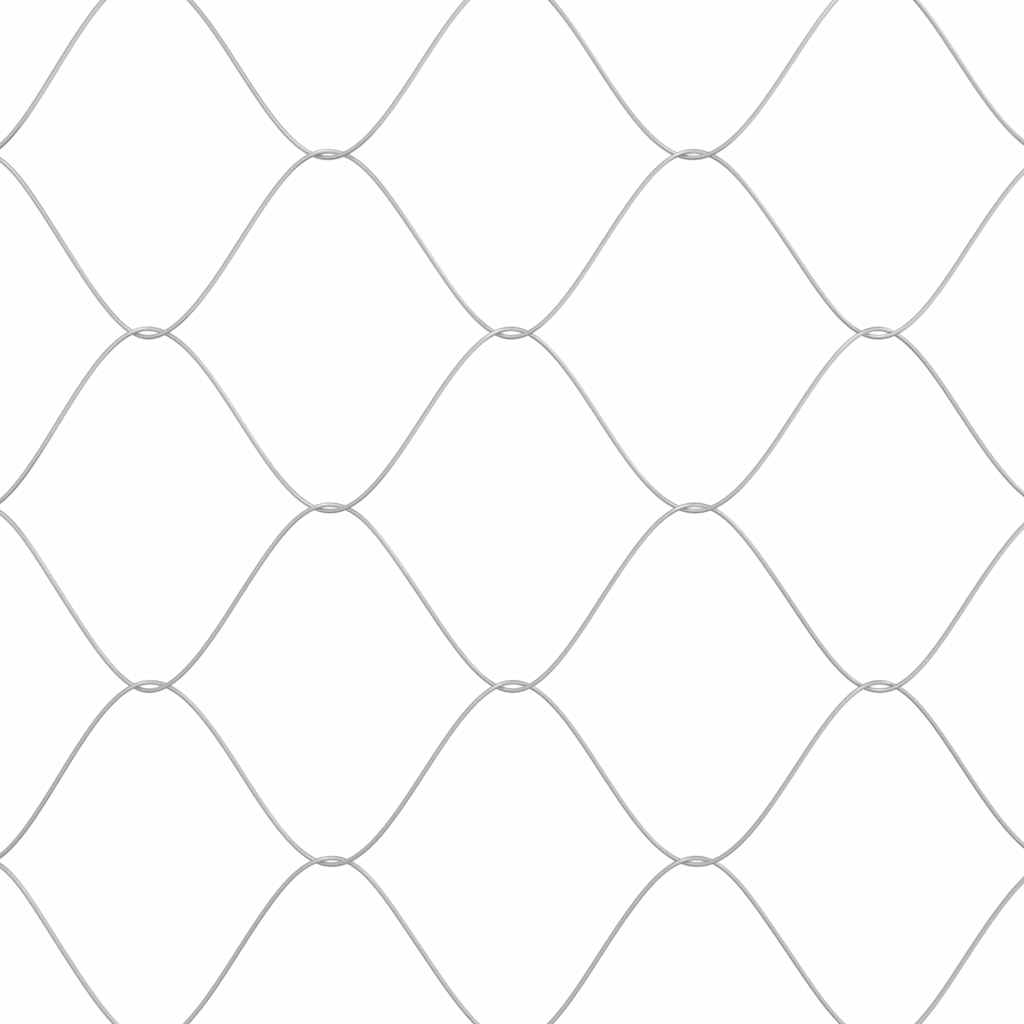 Gabbia per Cani con Tetto Argento 800 x 200 x 256 cm | homemem39