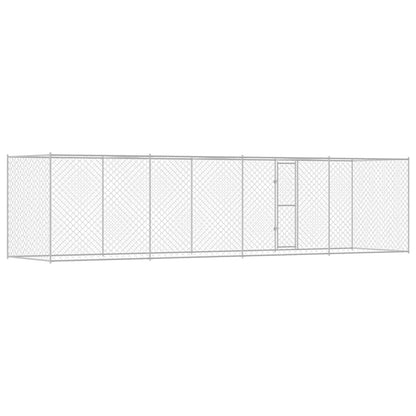 Gabbia per cani Argento 800 x 200 x 200 cm Acciaio zincato