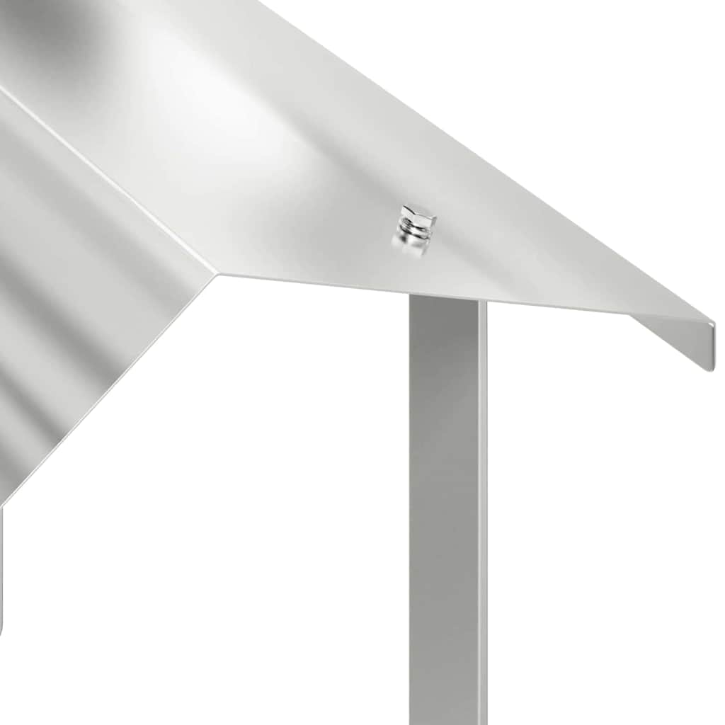 Cappa Camino Argento 40 x 40 x 37.5 cm Acciaio inossidabile - homemem39