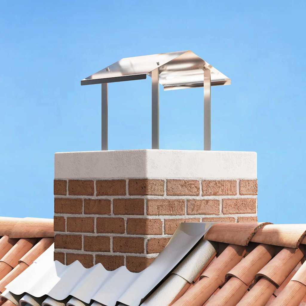 Cappa Camino Argento 40 x 40 x 37.5 cm Acciaio inossidabile - homemem39