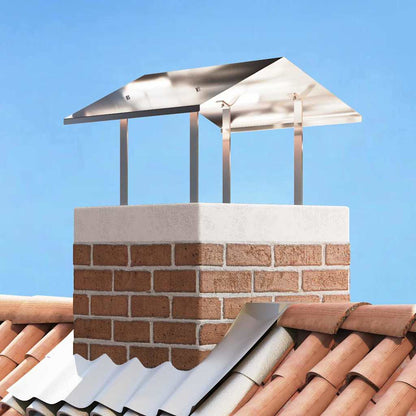 Cappa Camino Argento 60 x 60 x 38 cm Acciaio inossidabile - homemem39