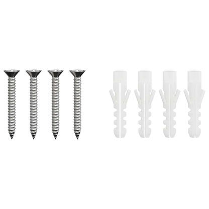 Estensione della Testa del Camino Argento 29 x 29 x 50 cm - homemem39