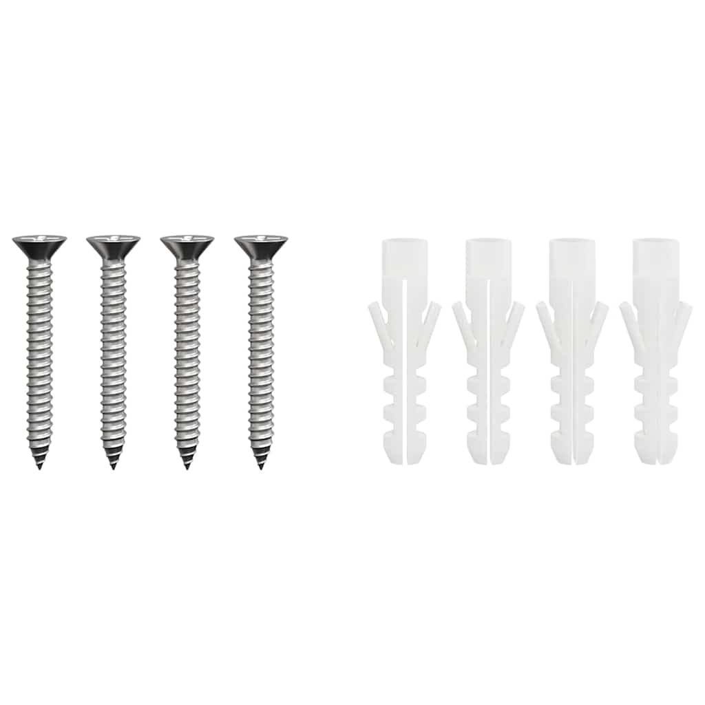 Estensione Camino Argento 35 x 35 x 65 cm Acciaio inossidabile