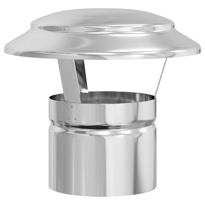 Copertura per Camino Argento 20 x 20 x 18 cm - homemem39