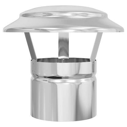 Copertura per Camino Argento 20 x 20 x 18 cm - homemem39