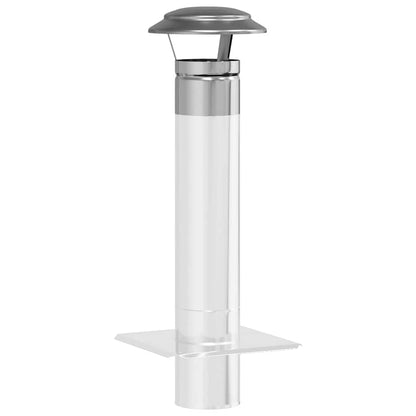 Copertura per Camino Argento 20 x 20 x 18 cm - homemem39