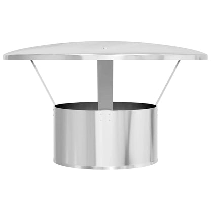 Copertura per Camino Argento 35 x 35 x 20 cm - homemem39