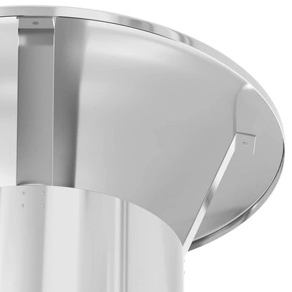 Copertura per Camino Argento 35 x 35 x 20 cm