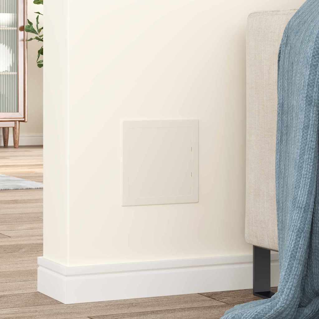 Pannelli di Accesso 2 pcs Bianco 15 x 15 cm Plastica ABS