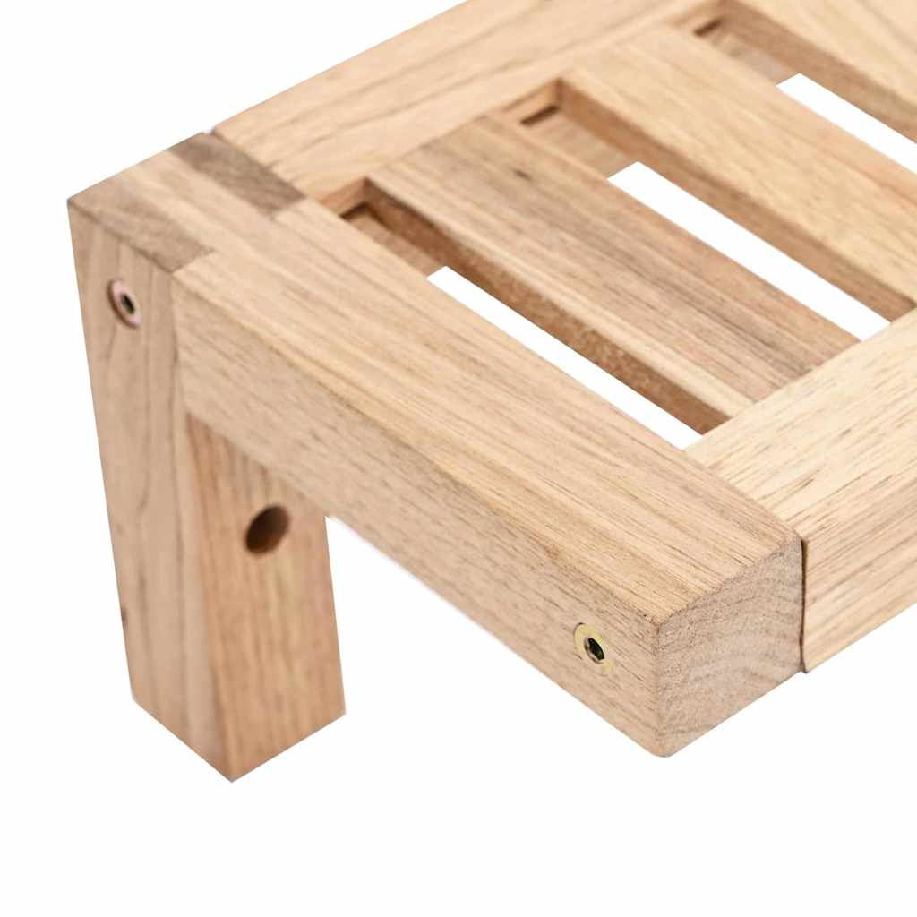 Mensola da Muro Appesa Naturale 62 x 10 x 12,5 cm