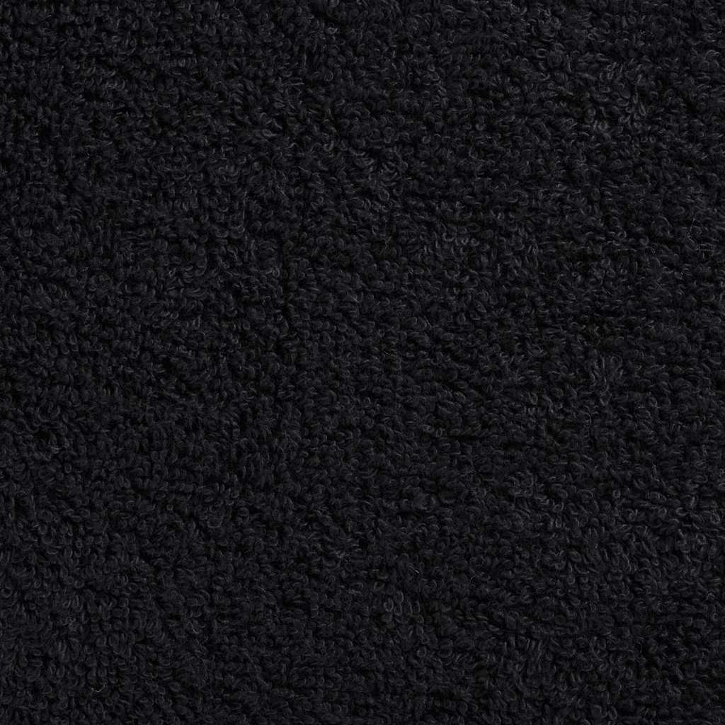 Asciugamani per Ospiti 600 gsm SOLUND 25 pcs Nero 100 x 150 cm - homemem39