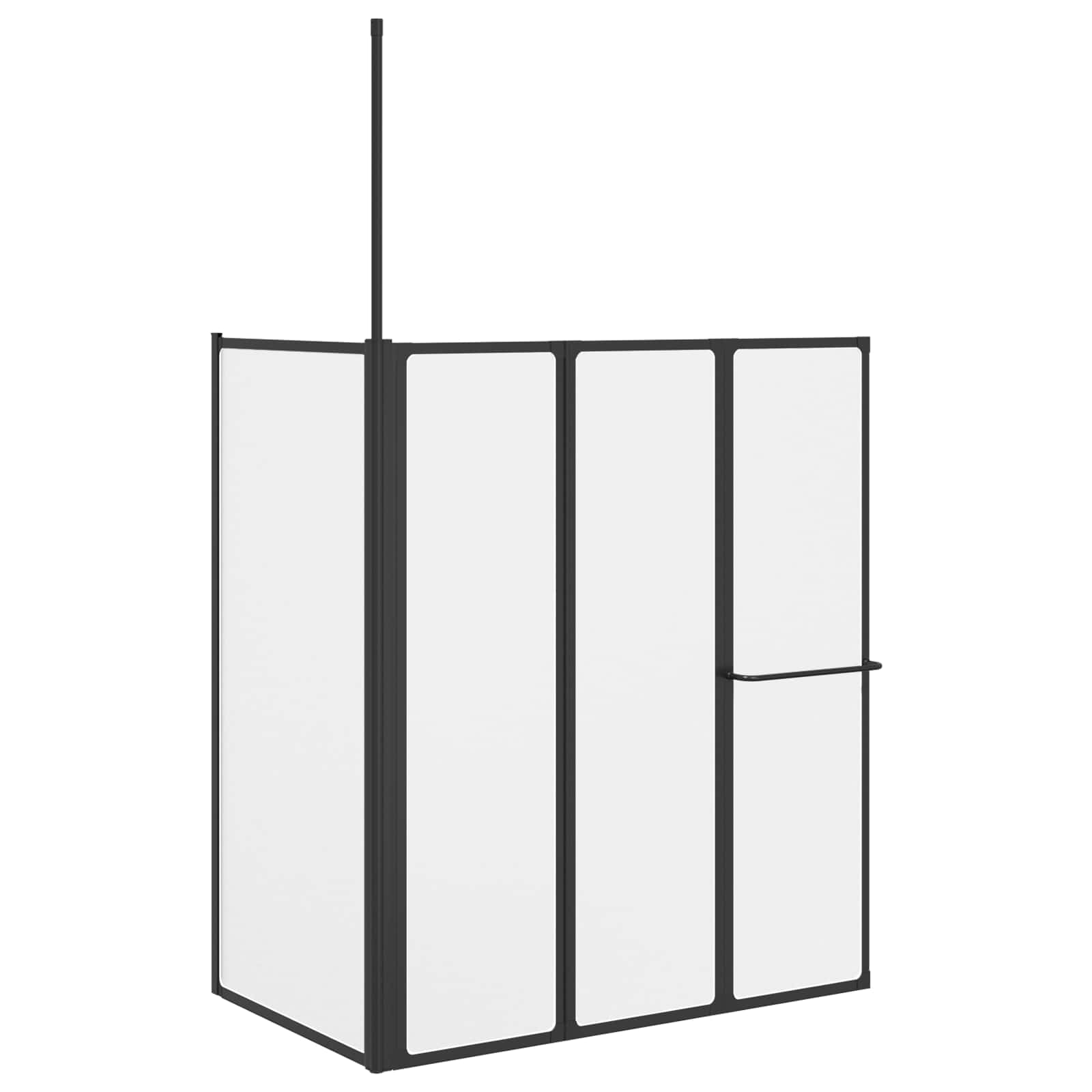 Parete doccia Bianco 120 x 70 x 137 cm Alluminio | homemem39