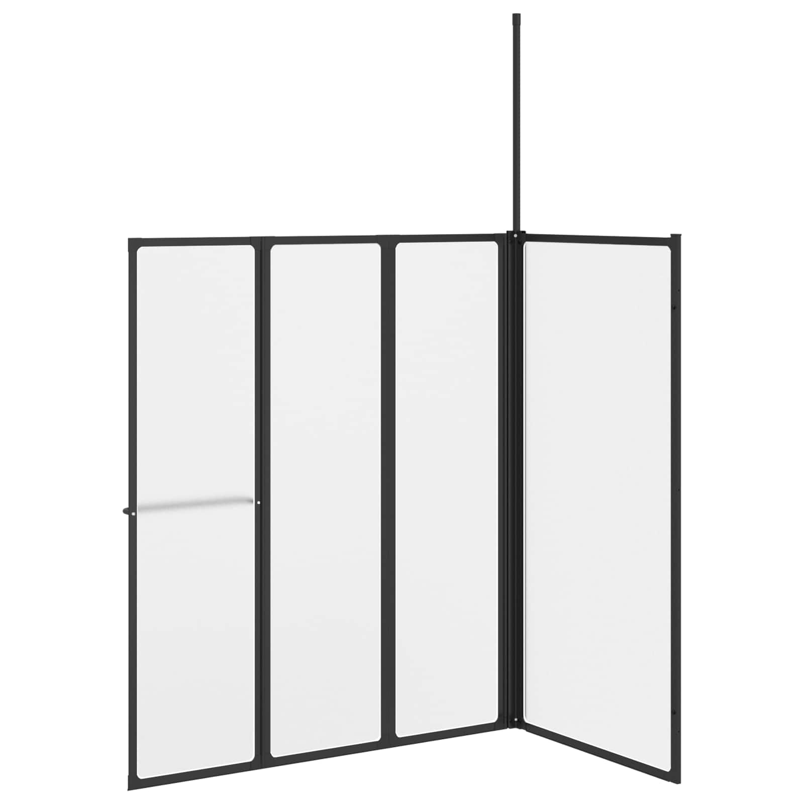 Parete doccia Bianco 120 x 70 x 137 cm Alluminio | homemem39