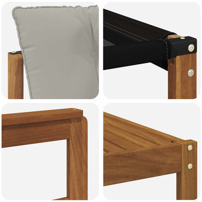 Set di divani da esterno 8 pcs Grigio Naturale e Chiaro | homemem39