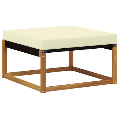 Set di divani da esterno con cuscino 4 pcs Naturale e Crema | homemem39