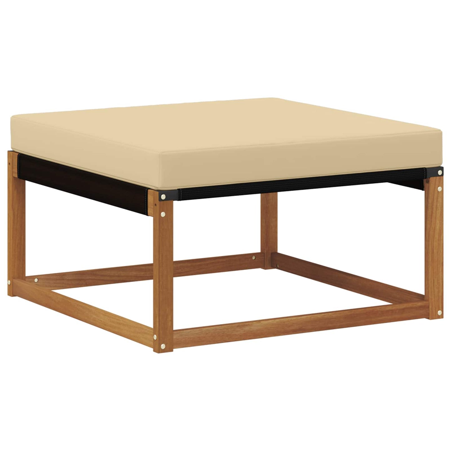 Set di divani da esterno con cuscino 5 pcs Naturale e Beige | homemem39