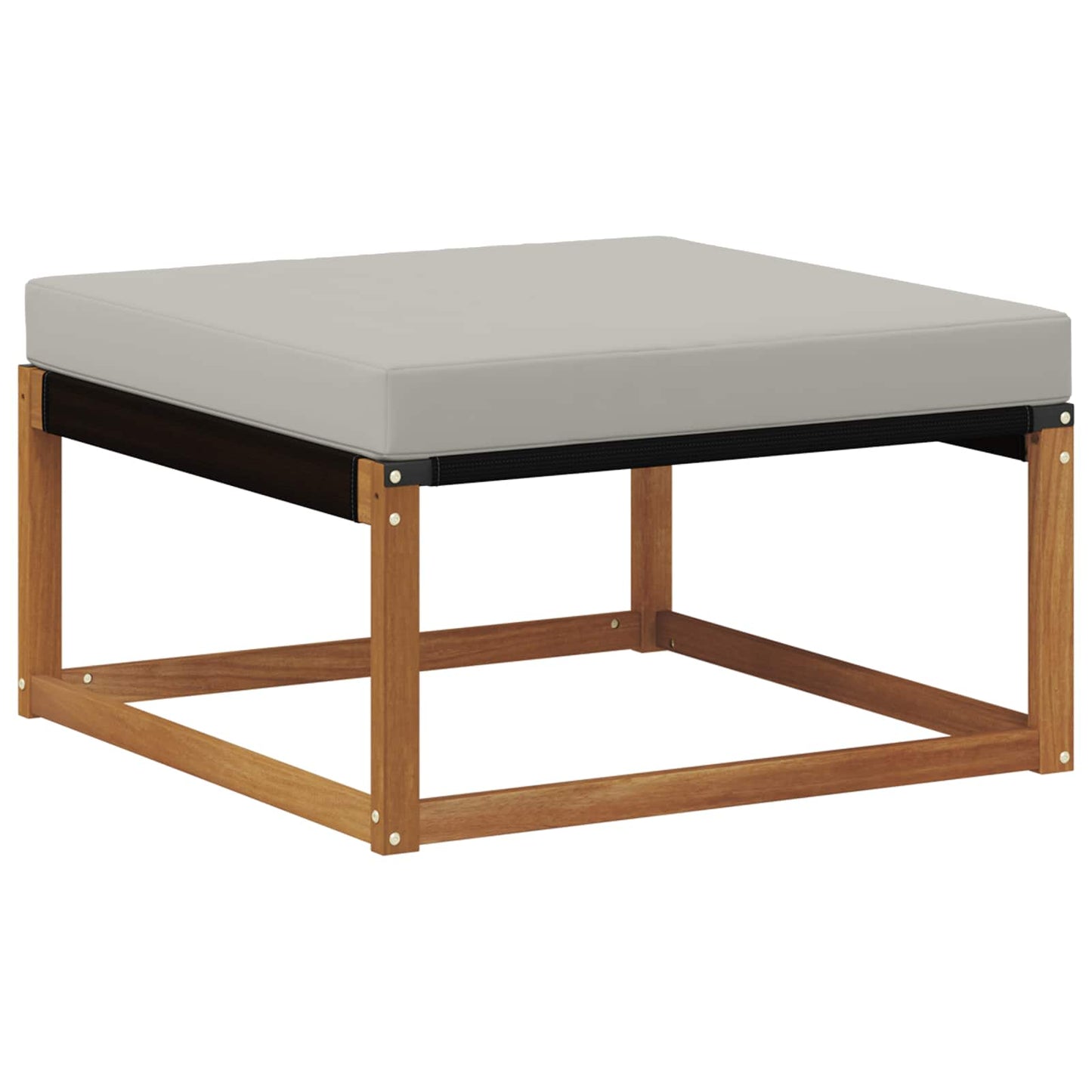Set di divani da esterno 5 pcs Grigio Naturale e Chiaro | homemem39