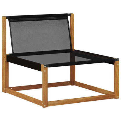 Set di divani da esterno 4 pcs Grigio Naturale e Chiaro | homemem39