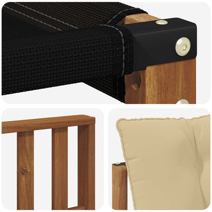 Set di divani da esterno con cuscino 8 pcs Naturale e Beige | homemem39