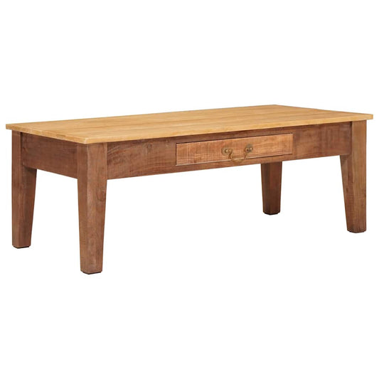 Tavolino da salotto con cassetto Marrone 110 x 55 x 40 cm | homemem39