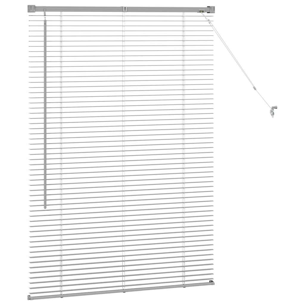 Tendaggi a veneziana Argento 130 x 90 cm Alluminio | homemem39