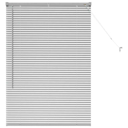 Tendaggi a veneziana Argento 130 x 90 cm Alluminio