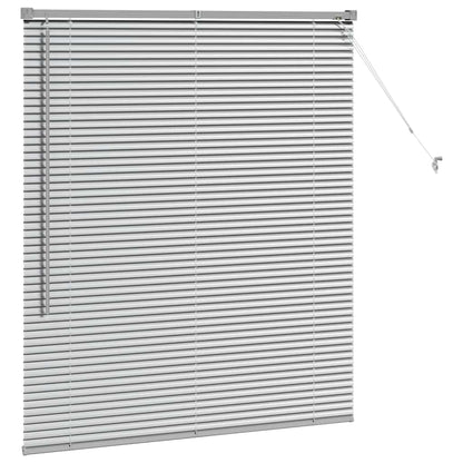 Tendaggi a veneziana Argento 130 x 110 cm Alluminio