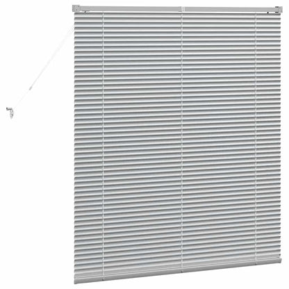 Tendaggi a veneziana Argento 130 x 110 cm Alluminio