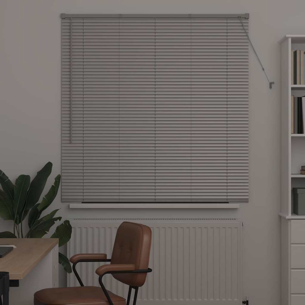 Tendaggi a veneziana Argento 130 x 135 cm Alluminio | homemem39