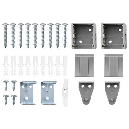 Tendaggi a veneziana Argento 175 x 160 cm Alluminio | homemem39