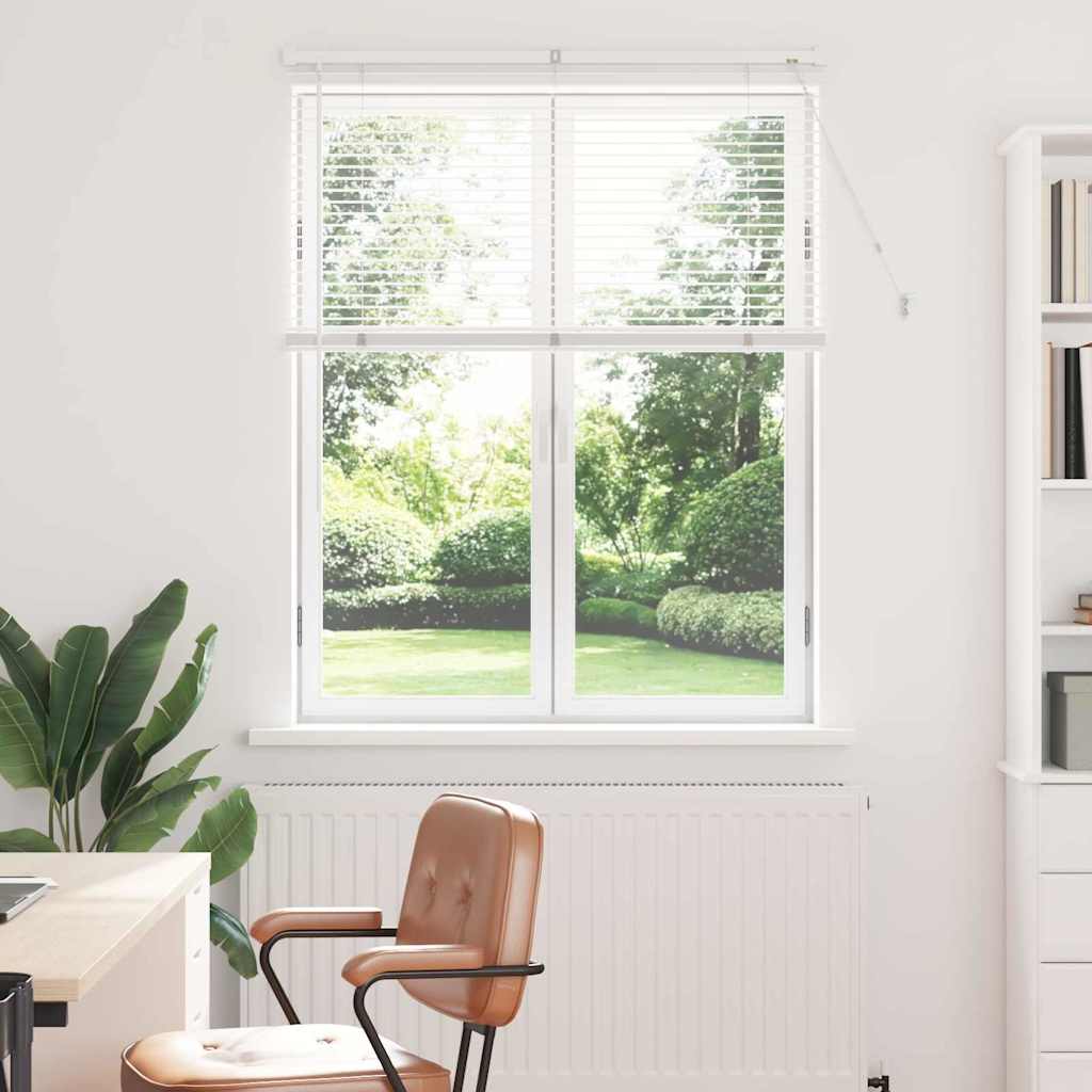 Tendaggi a veneziana Bianco 130 x 105 cm Alluminio | homemem39