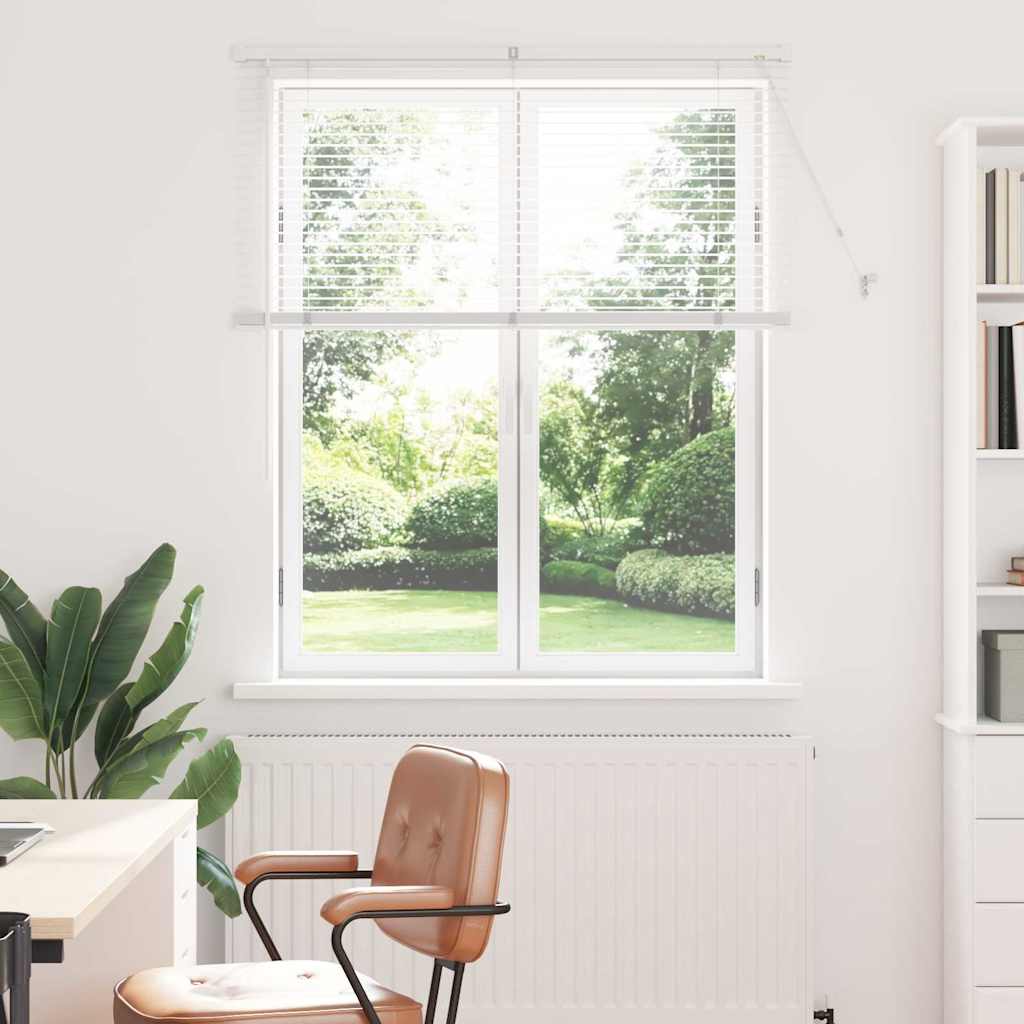Tendaggi a veneziana Bianco 130 x 110 cm Alluminio | homemem39