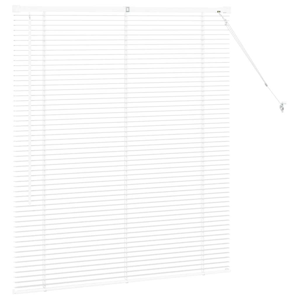 Tendaggi a veneziana Bianco 130 x 110 cm Alluminio | homemem39