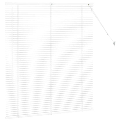 Tendaggi a veneziana Bianco 130 x 110 cm Alluminio | homemem39