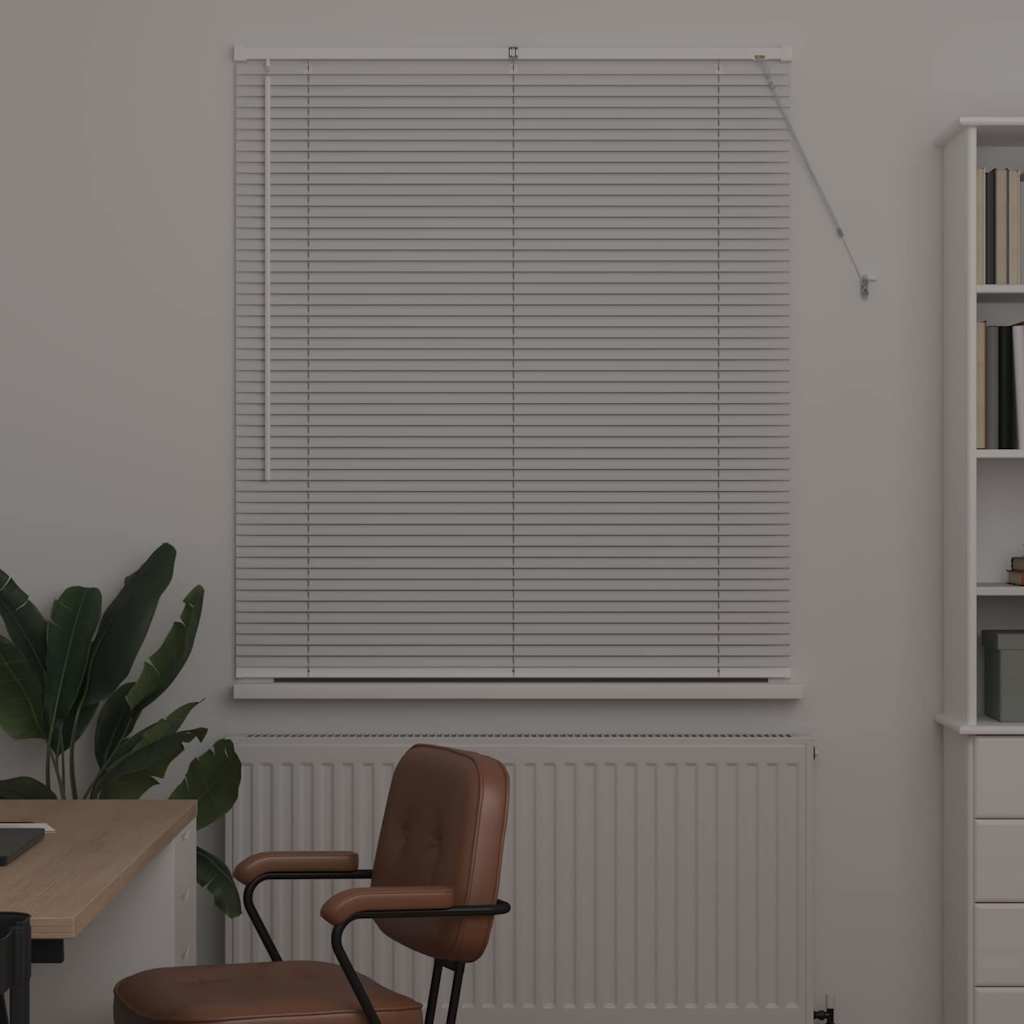 Tendaggi a veneziana Bianco 130 x 115 cm Alluminio | homemem39
