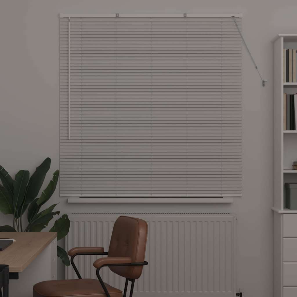 Tendaggi a veneziana Bianco 130 x 125 cm Alluminio | homemem39