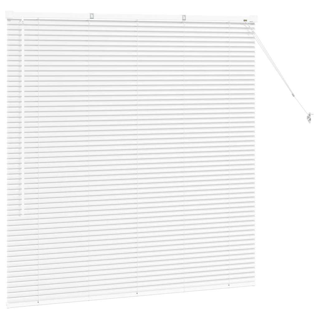Tendaggi a veneziana Bianco 130 x 125 cm Alluminio | homemem39