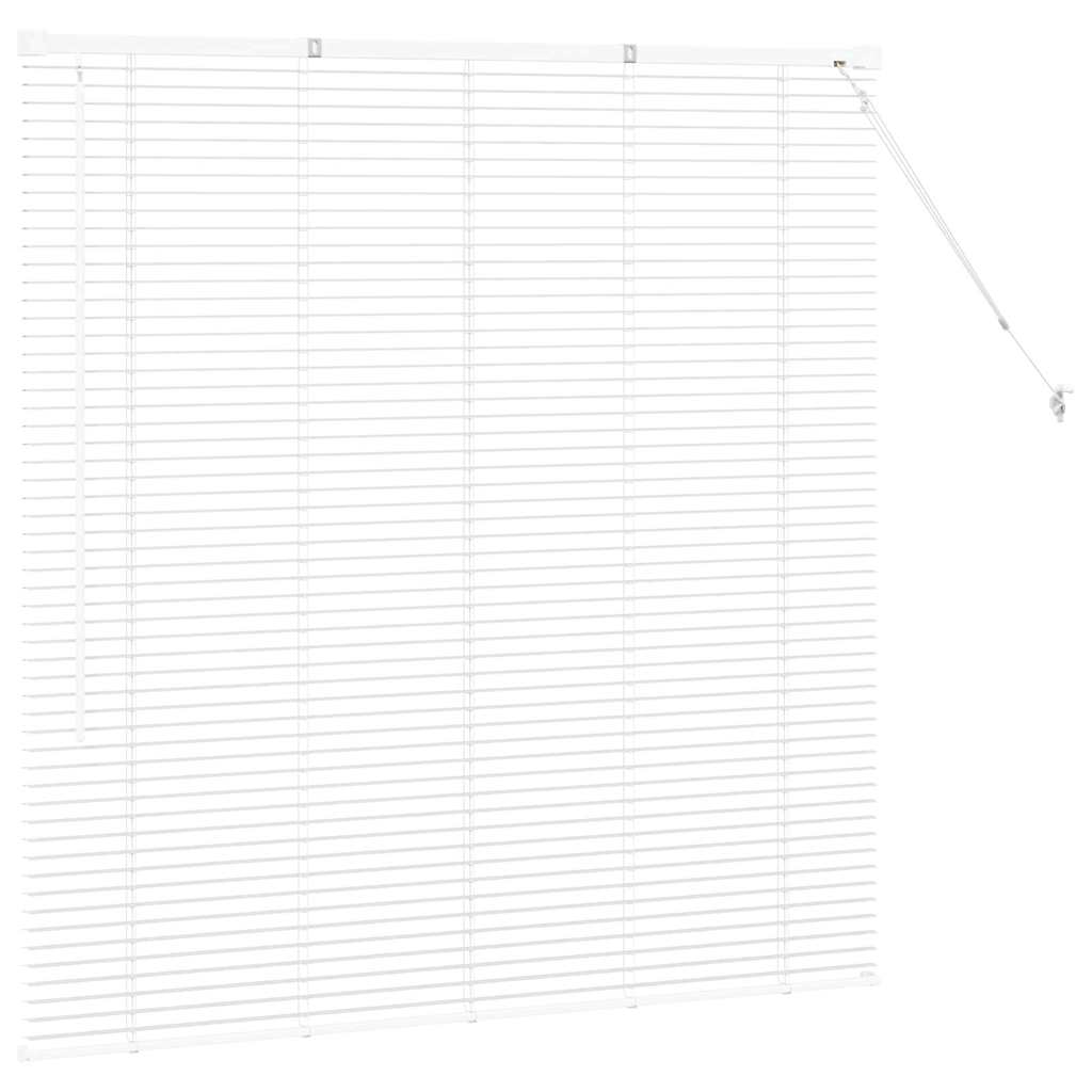 Tendaggi a veneziana Bianco 130 x 125 cm Alluminio | homemem39