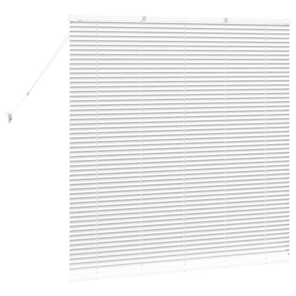 Tendaggi a veneziana Bianco 130 x 125 cm Alluminio | homemem39