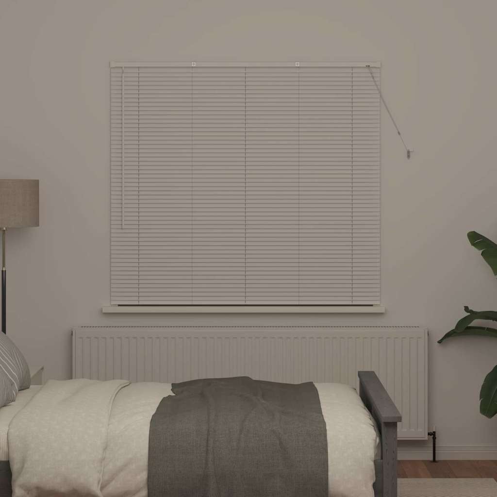 Tendaggi a veneziana Bianco 130 x 150 cm Alluminio | homemem39
