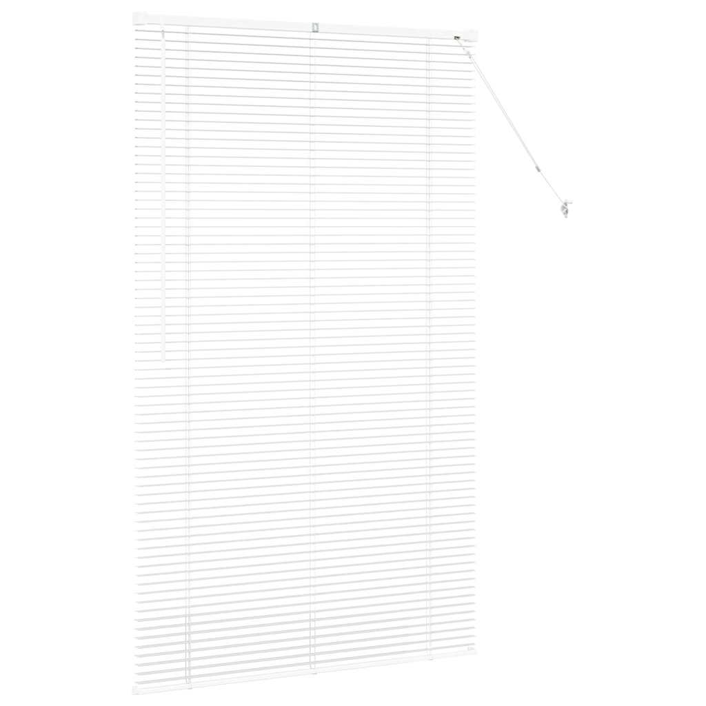 Tendaggi a veneziana Bianco 175 x 105 cm Alluminio