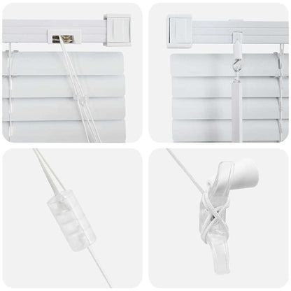 Tendaggi a veneziana Bianco 175 x 125 cm Alluminio
