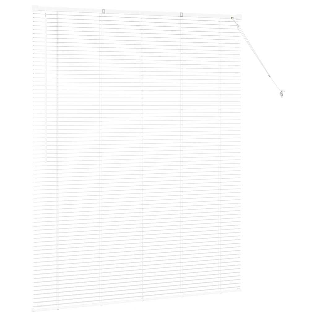 Tendaggi a veneziana Bianco 175 x 150 cm Alluminio