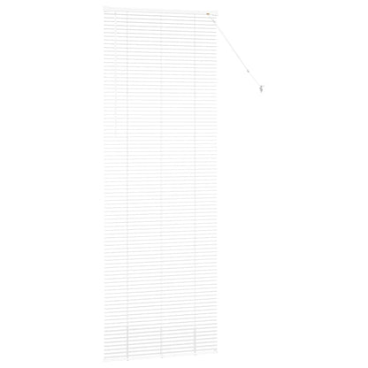 Tendaggi a veneziana Bianco 220 x 70 cm Alluminio