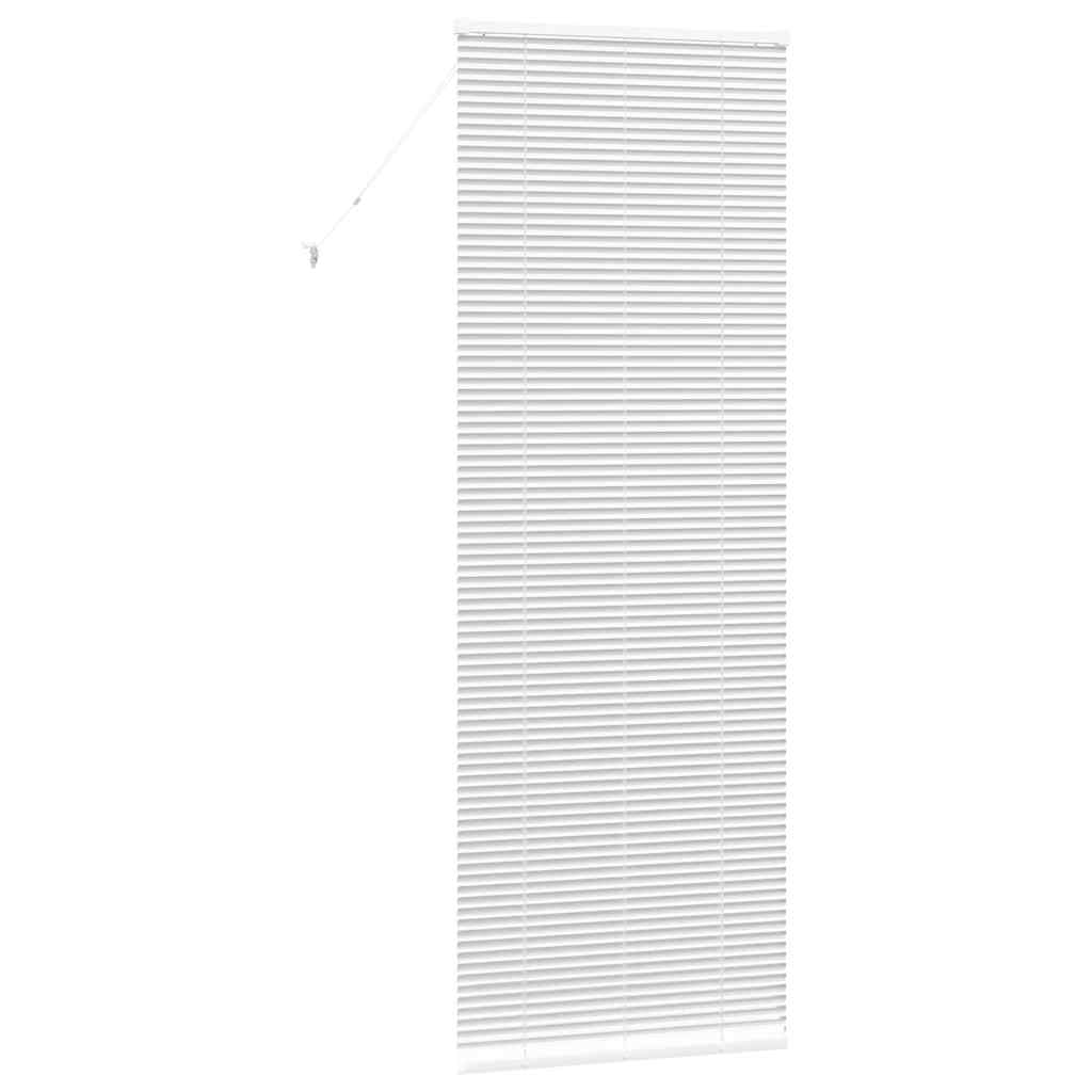 Tendaggi a veneziana Bianco 220 x 75 cm Alluminio