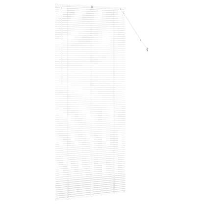 Tendaggi a veneziana Bianco 220 x 85 cm Alluminio