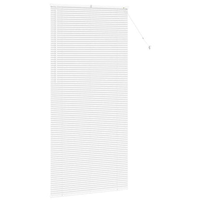 Tendaggi a veneziana Bianco 220 x 100 cm Alluminio