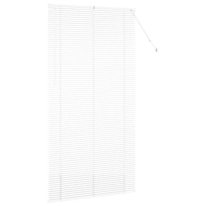 Tendaggi a veneziana Bianco 220 x 110 cm Alluminio