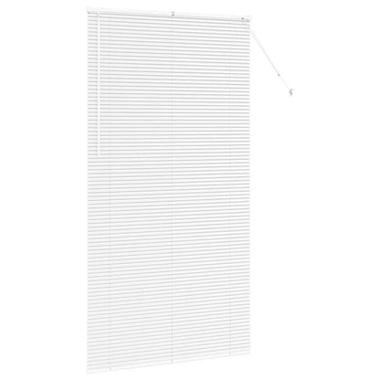 Tendaggi a veneziana Bianco 220 x 120 cm Alluminio